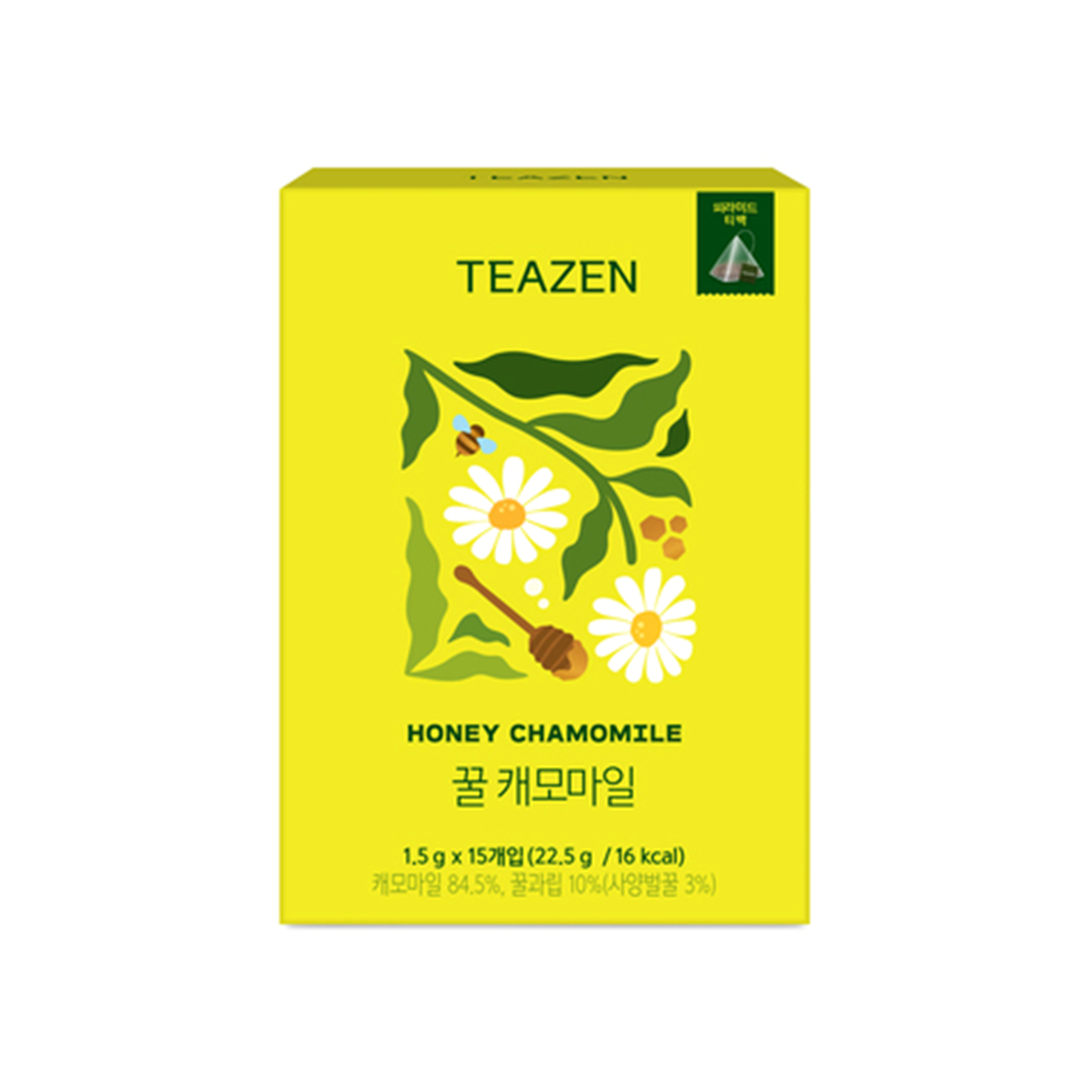 teazen teazen honey chamomile pyramid 0.79 oz. x 15ea