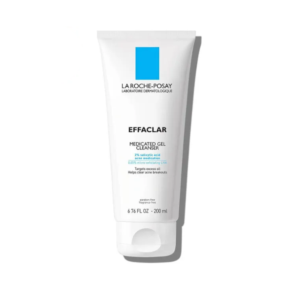 larocheposay la roche posay effaclar medicated gel cleanser with salicylic acid 6.76 fl. oz.