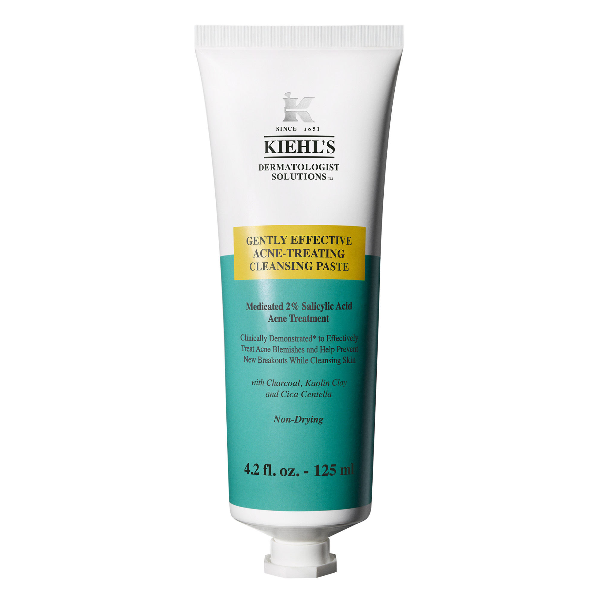 kiehls kiehl's gently effective acne-treating cleansing paste 4.2 fl. oz.