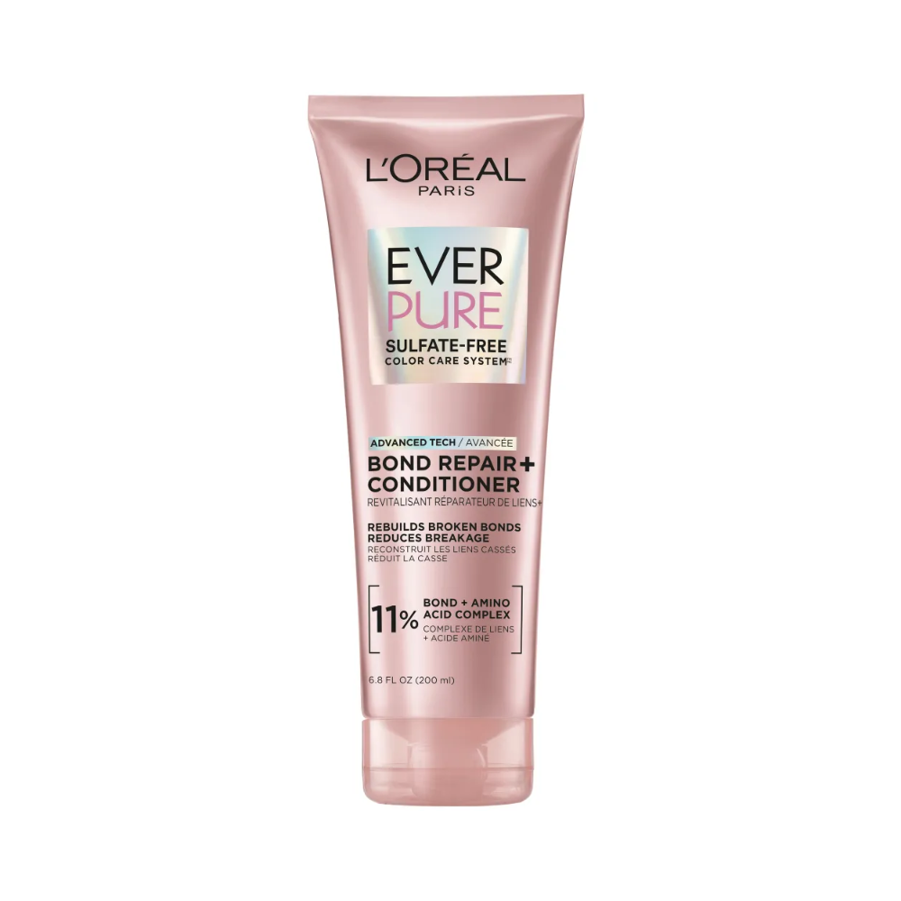 lorealparis l'oreal paris everpure sulfate free bond repair+ conditioner with amino acid complex 6.8 fl. oz.