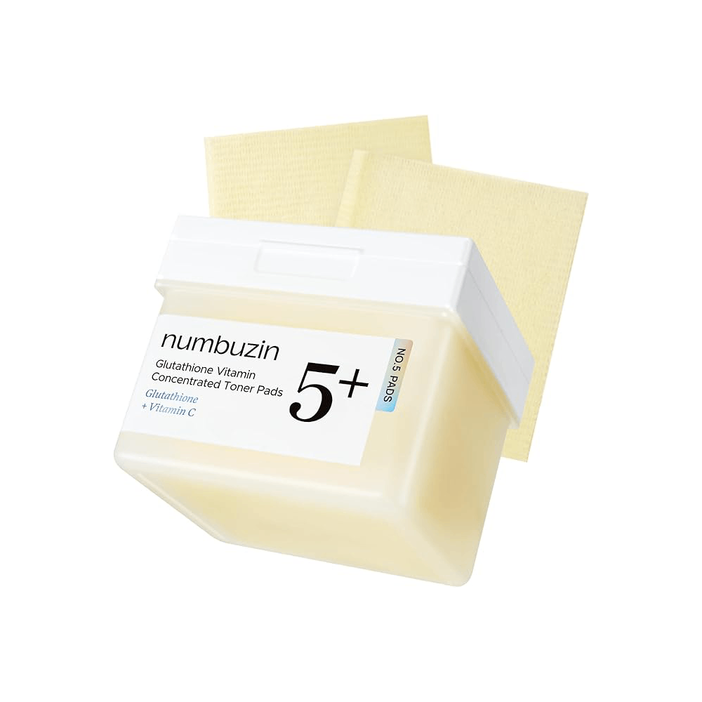 numbuzin numbuzin no.5+ glutathione vitamin concentrated toner pads 6.08 fl. oz.