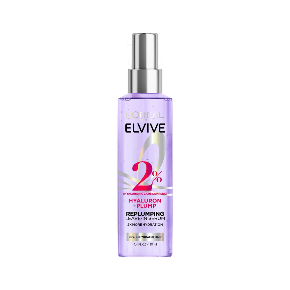lorealparis l'oreal paris elvive hyaluron plump moisture plump serum, paraben-free 4.4 fl. oz.