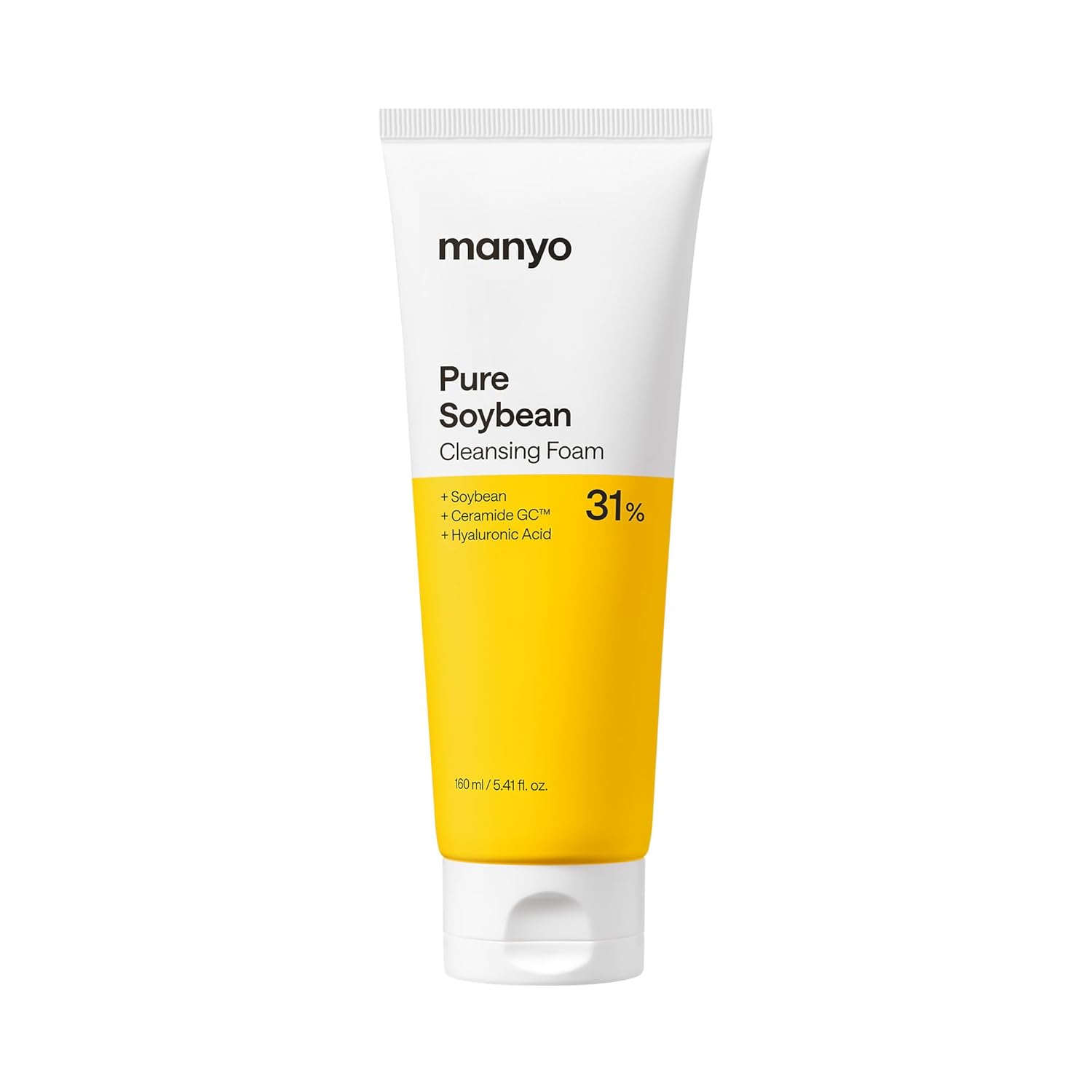 manyo manyo pure soybean cleansing foam 5.41 fl. oz.
