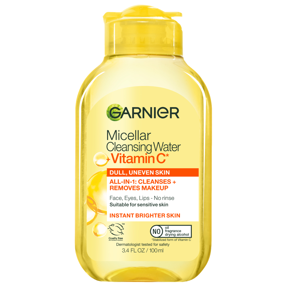 garnier garnier vitamin c micellar water 3.4 fl. oz.
