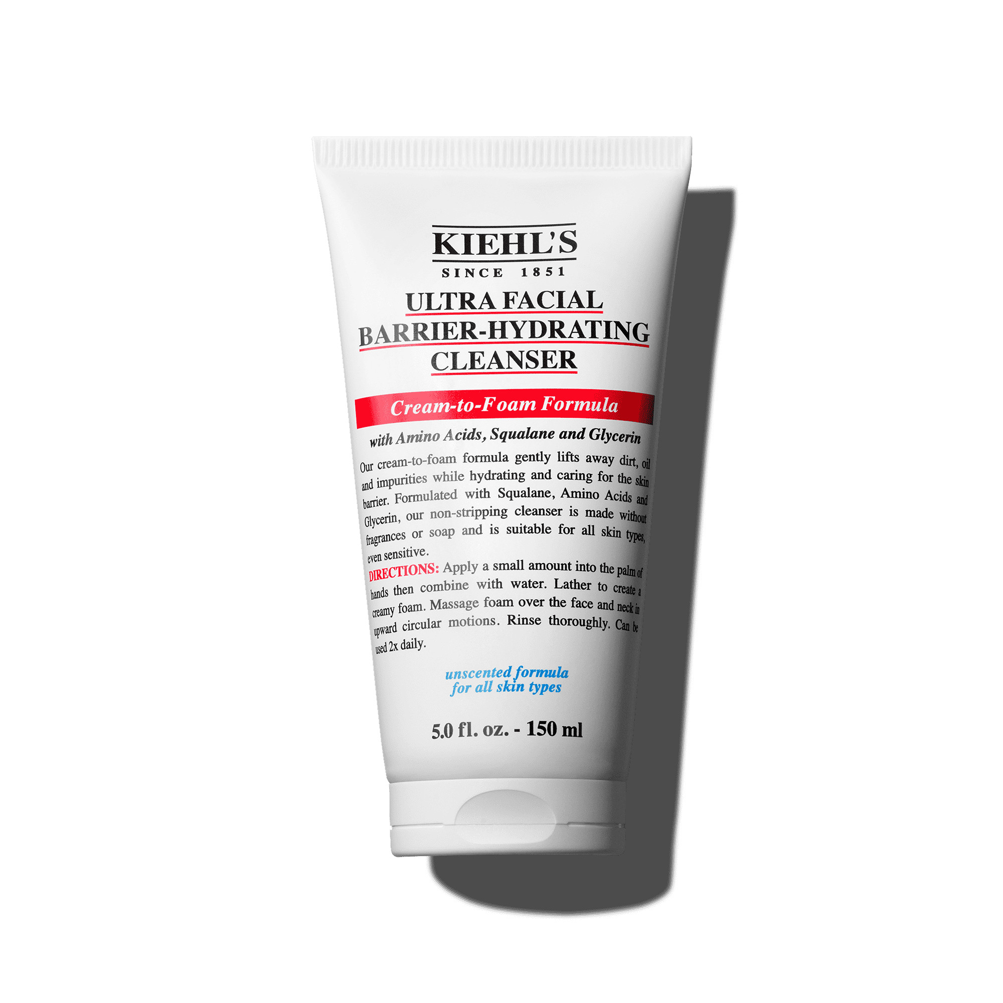 kiehls kiehl's ultra facial barrier-hydrating cleanser 5 fl. oz.