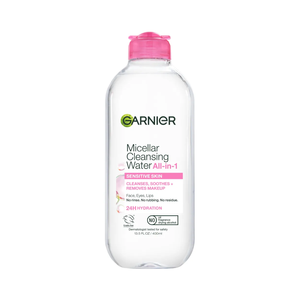 garnier garnier skinactive micellar makeup remover for sensitive skin, 13.5 fl. oz.