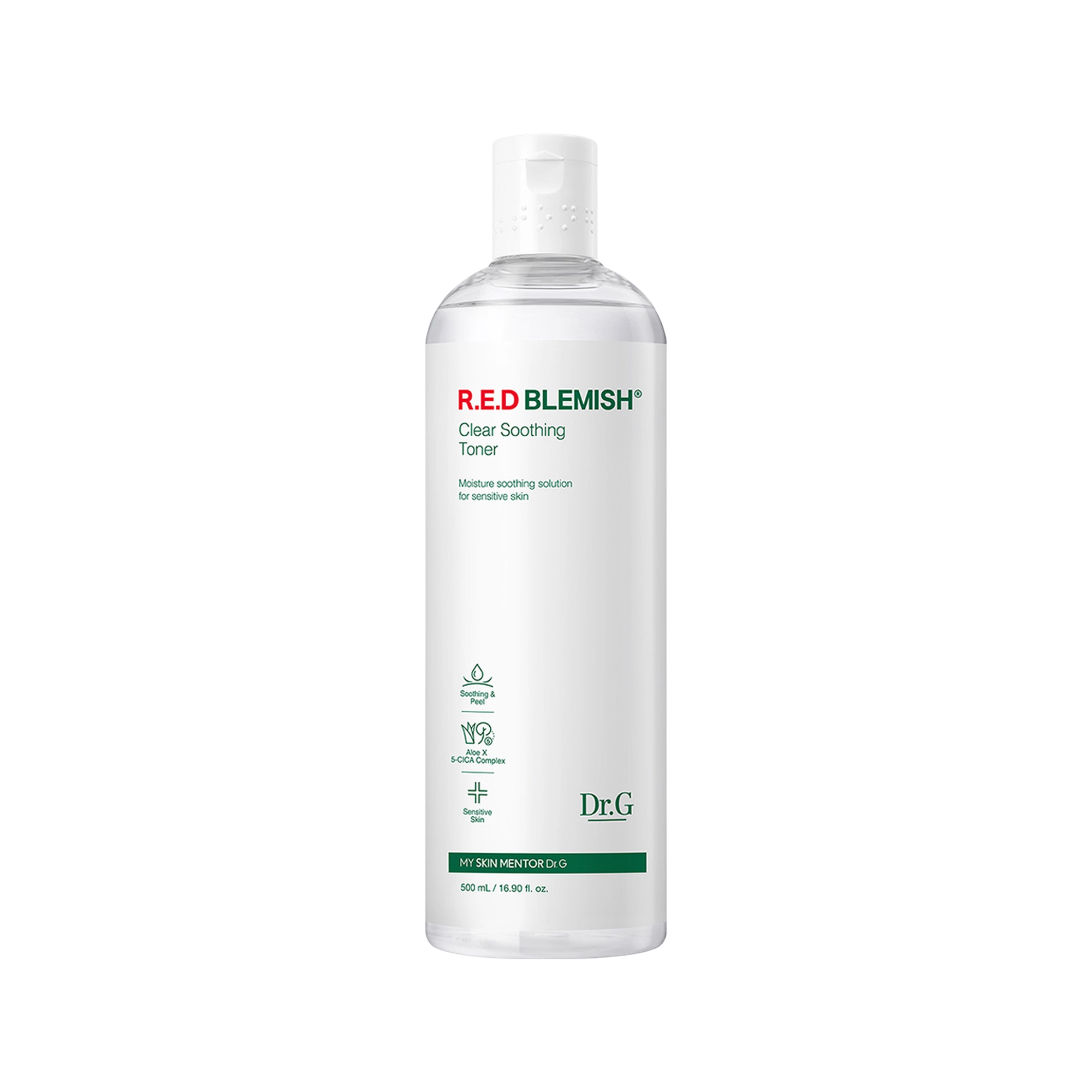 drg dr.g r.e.d blemish clear soothing toner 16.90 fl. oz.
