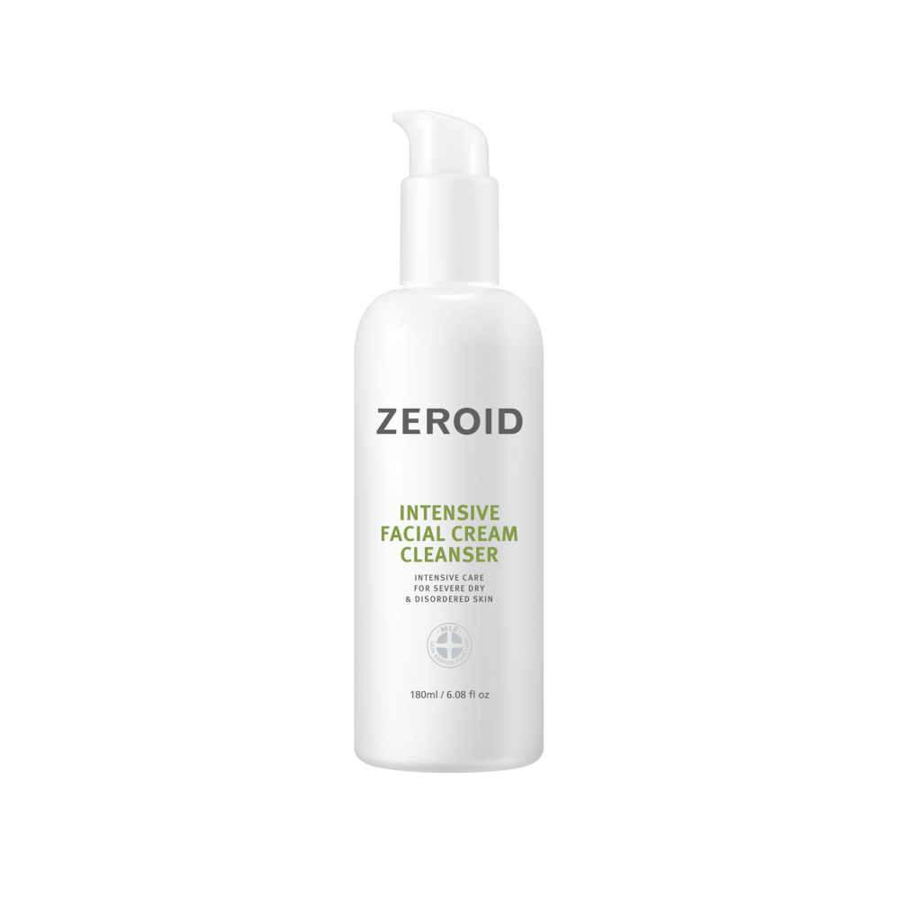 zeroid zeroid intensive facial cream cleanser 6.09 fl. oz.