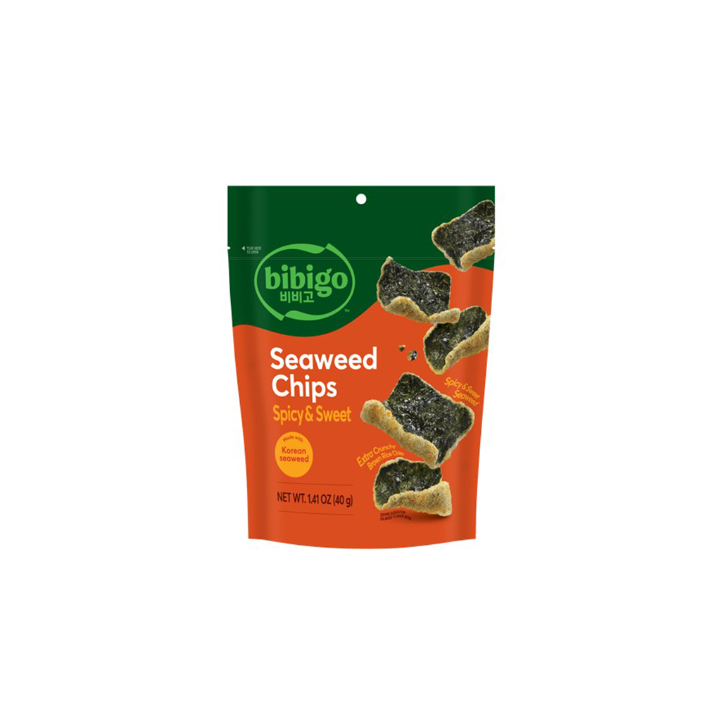 bibigo cj bibigo chip spicy & sweet flavor 1.41 oz.