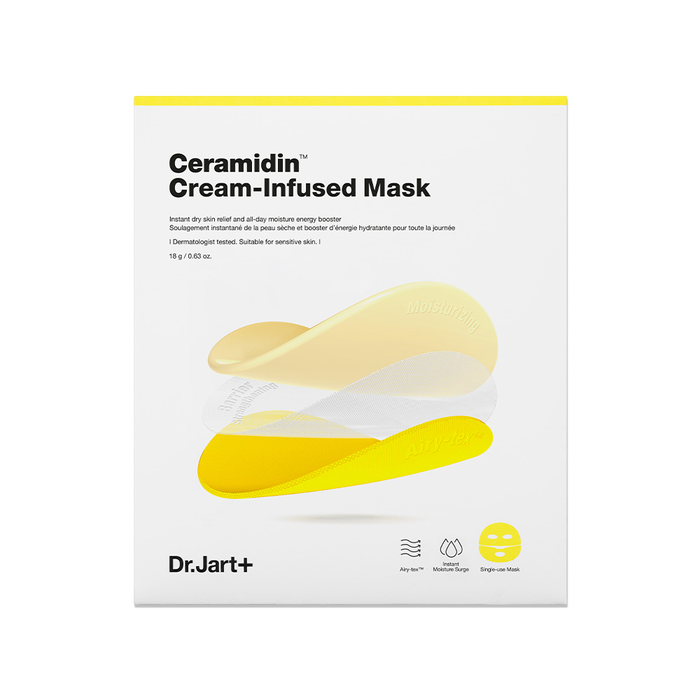 drjart dr.jart+ ceramidintm cream-infused mask 0.63 oz.