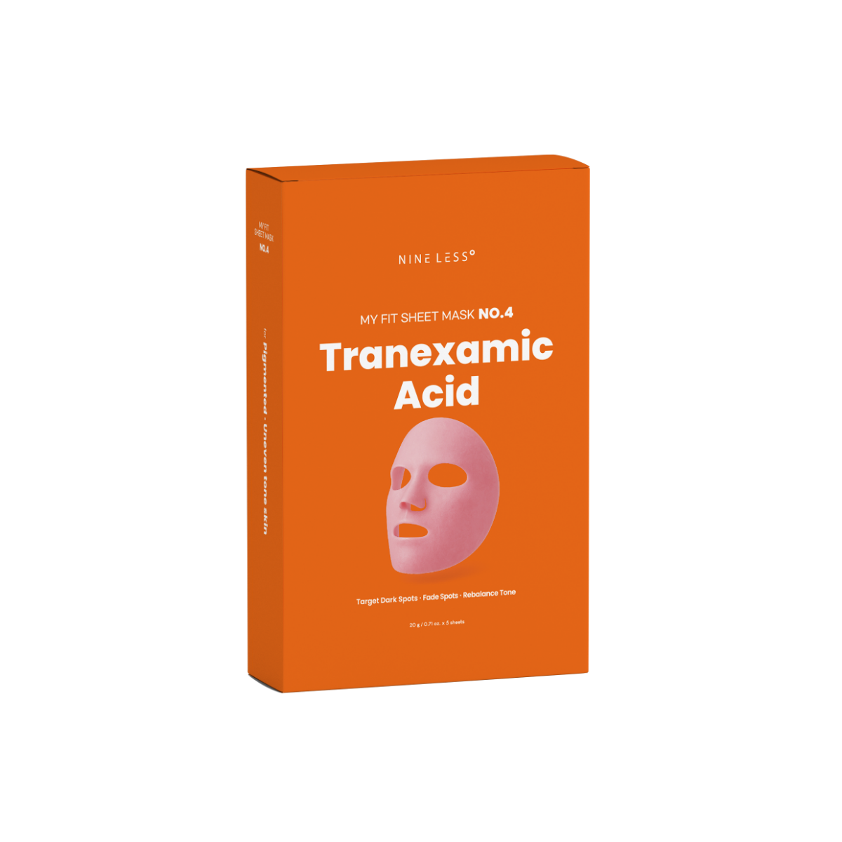 nineless nine less myfit tranexamic acid 5ct 0.71 oz.