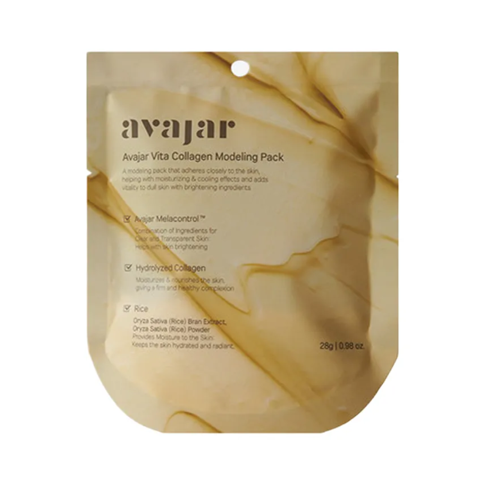 avajar avajar vita collagen modeling pack 1ea 0.98 oz.