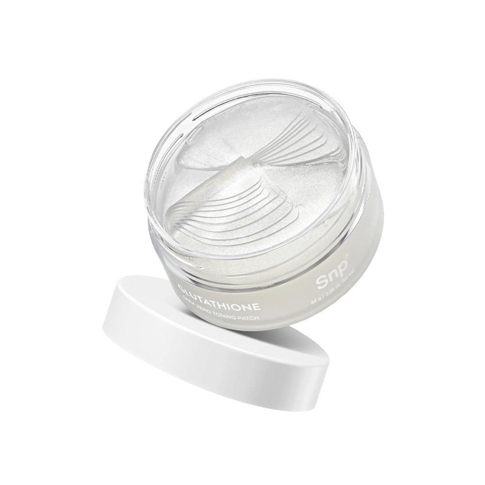 snp snp glutathione dark zero toning patch 60ct 2.96 oz.