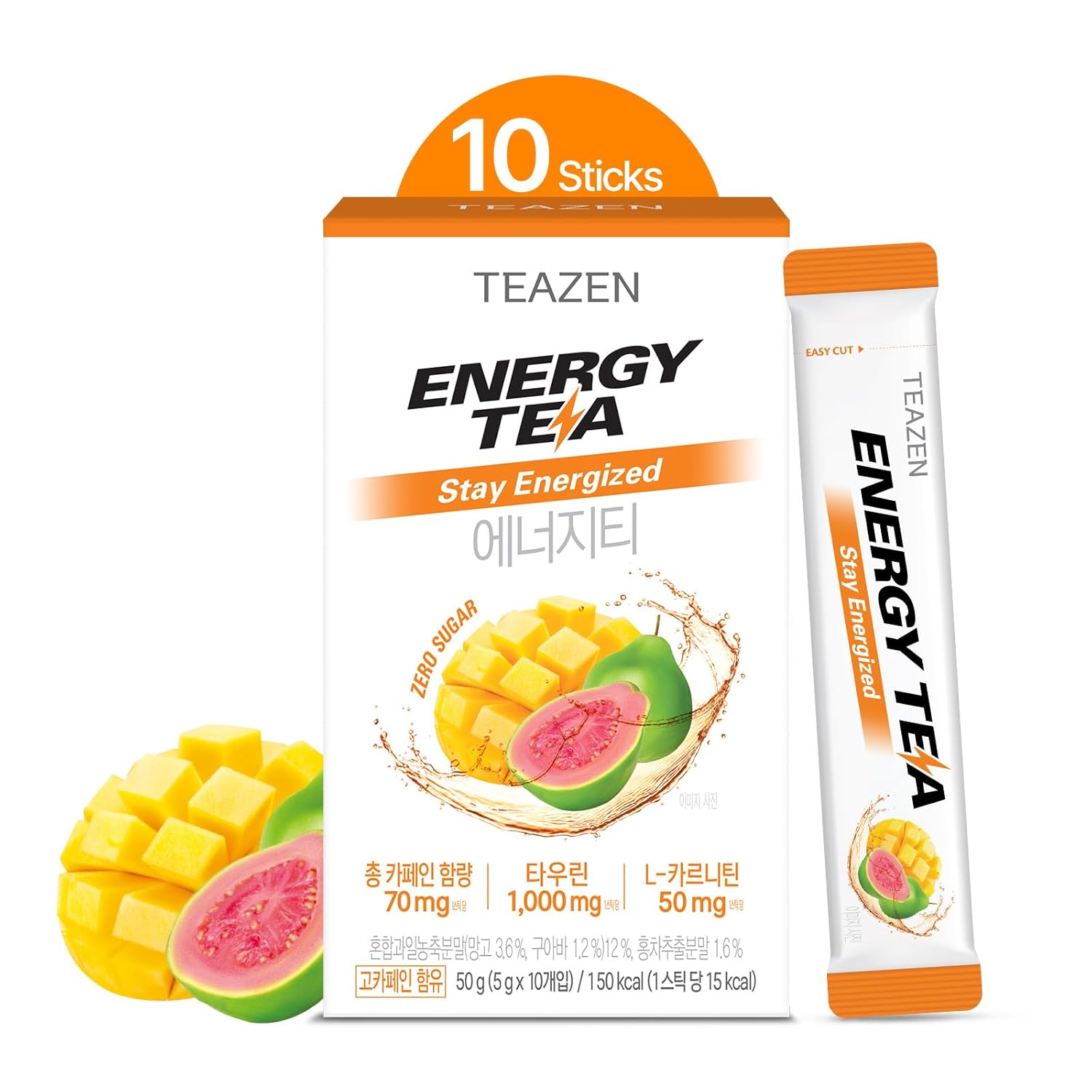 teazen teazen energy tea 0.18 oz. x 10ea