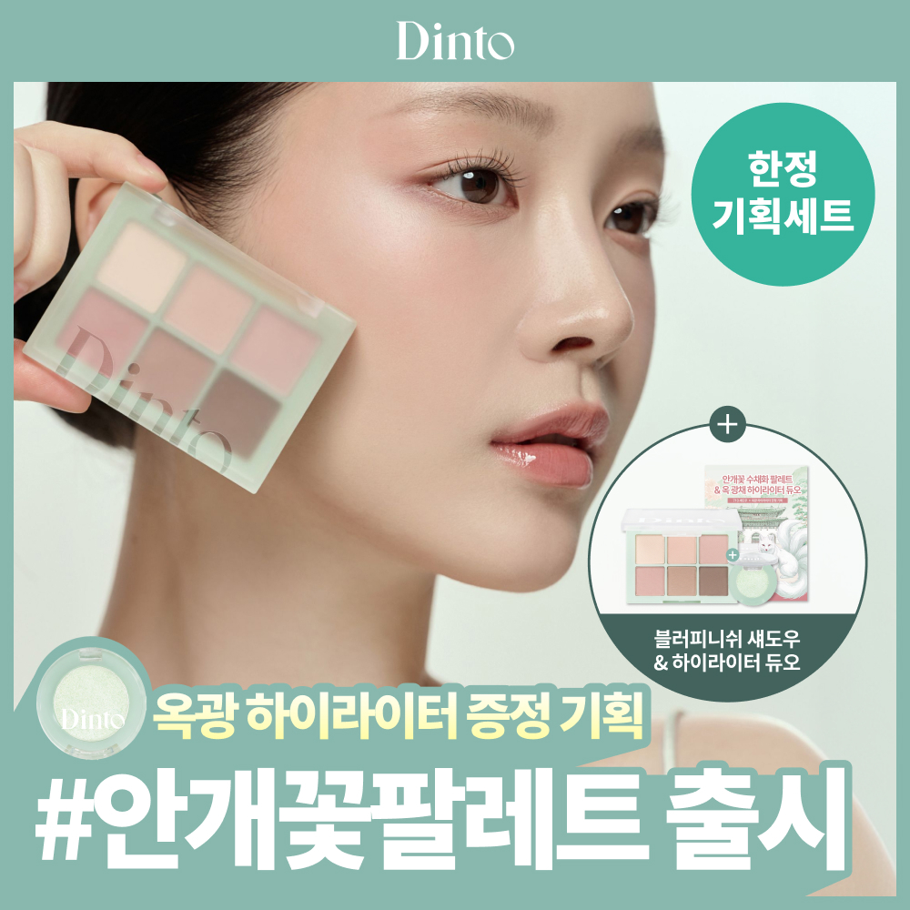 딘토 딘토 블러피니쉬 섀도우 9종