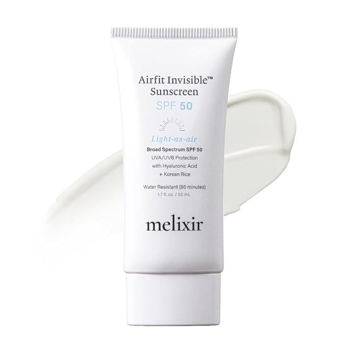 melixir melixir airfit invisible sunscreen spf 50 1.7 fl. oz.