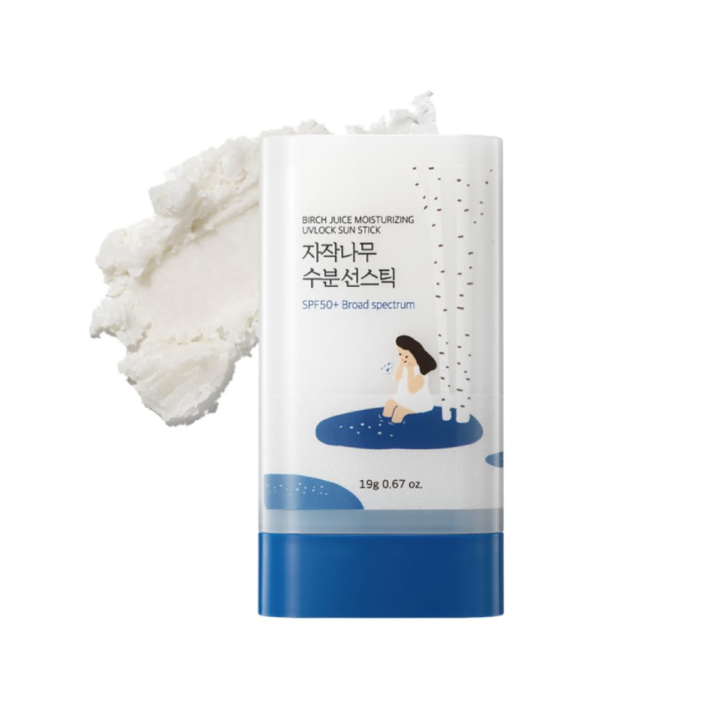 roundlab round lab birch juice moisturizing sun stick 0.67 oz.
