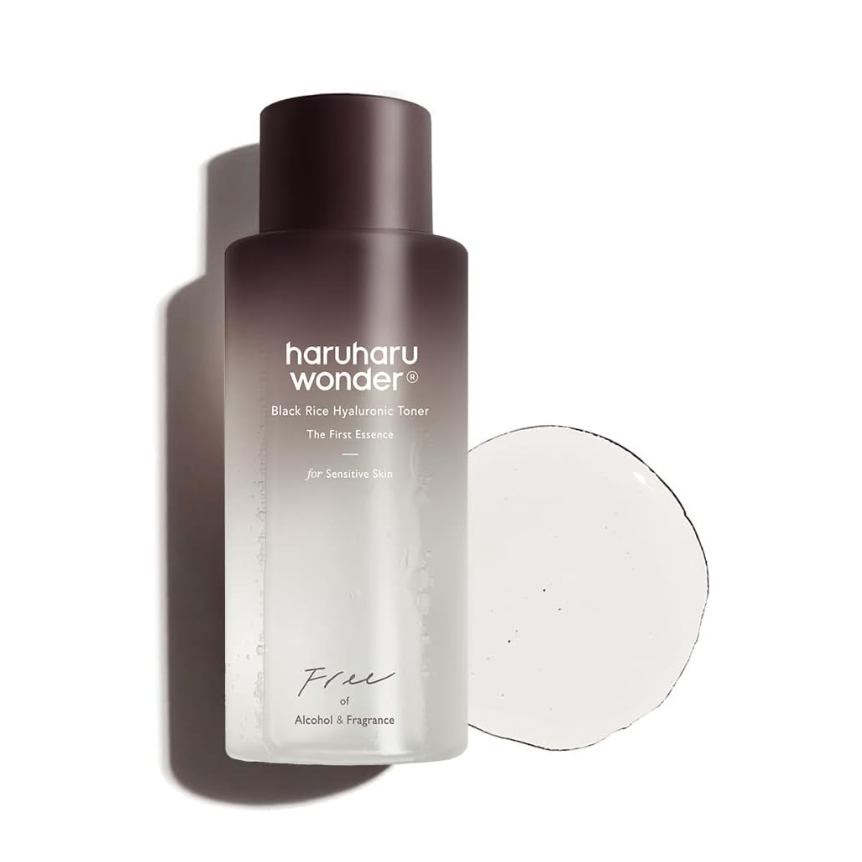 haruharuwonder haruharu wonder black rice hyaluronic toner free of alcohol and fragrance 5.07 fl. oz.