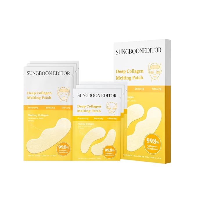 sungbooneditor sungboon editor deep collagen melting patch 6ea 0.009 oz. x 3ea + 0.016 oz. x 3ea