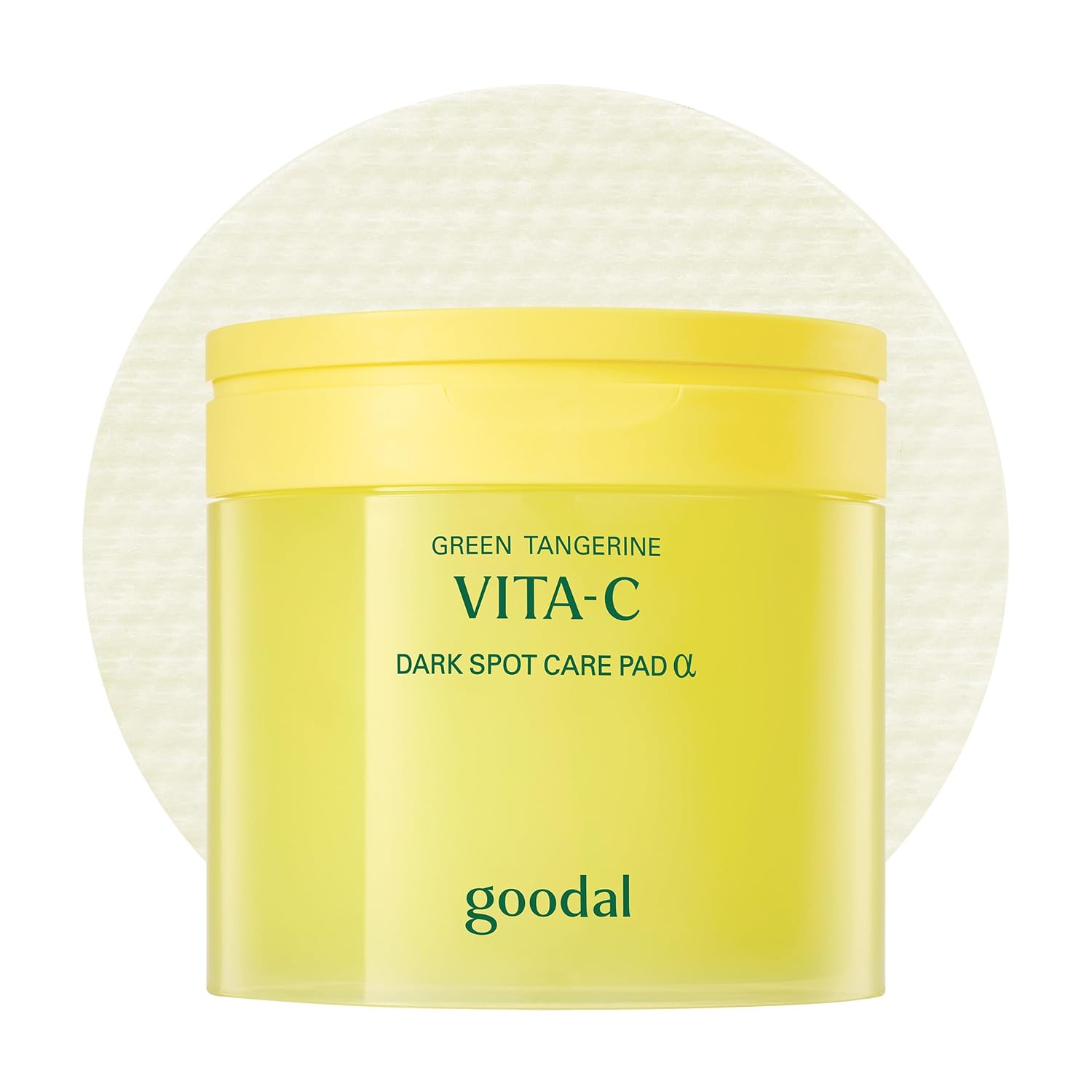 goodal goodal green tangerine vita c dark spot care pad alpha 70ct 5.41 fl. oz.