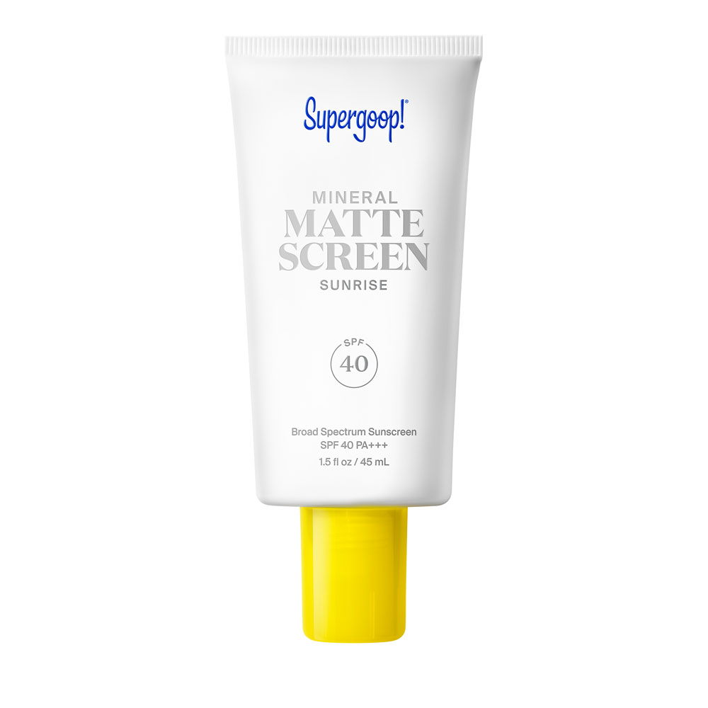 supergoop supergoop! mineral mattescreen spf 40 1.5 fl. oz. sunrise