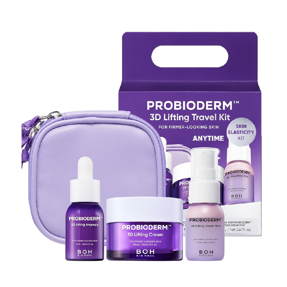 biohealboh bioheal boh probioderm 3d lifting travel kit 1.84 fl. oz.