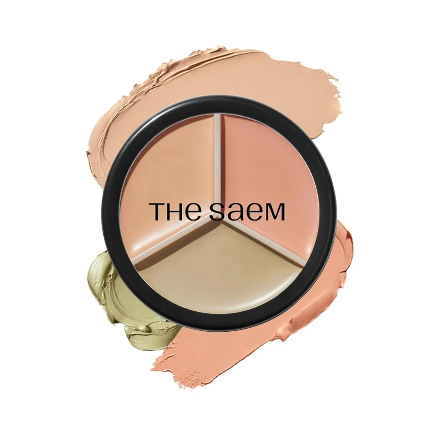 thesaem the saem cover perfection triple pot concealer