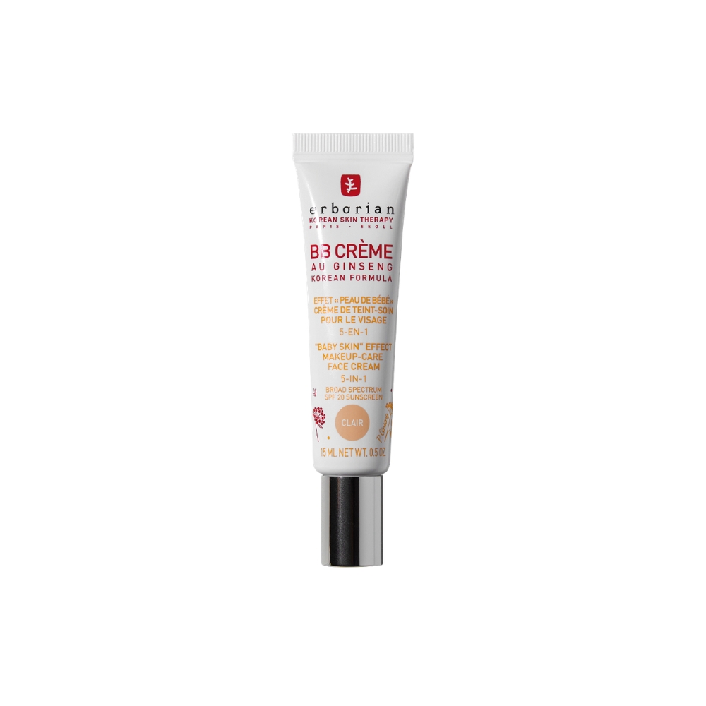 erborian erborian bb crème au ginseng 5-in-1 broad spectrum spf 20 sunscreen 0.5 oz.