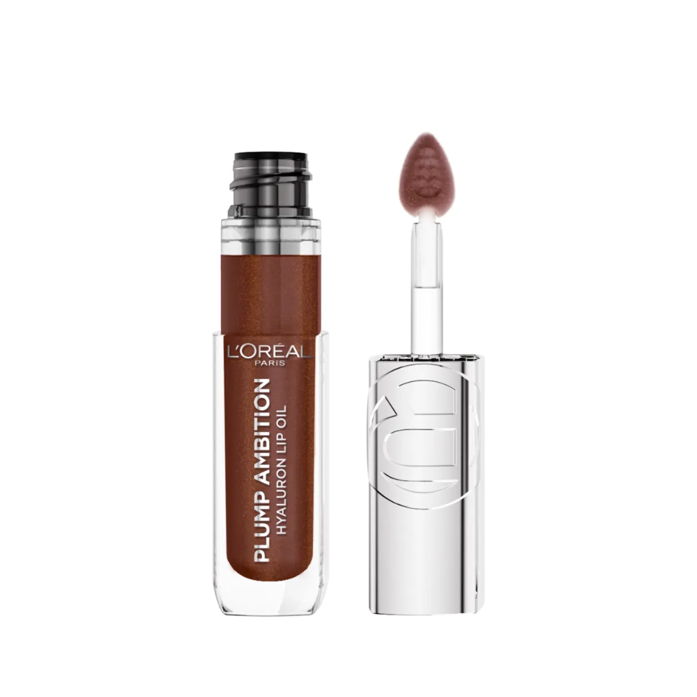 lorealparis l'oreal paris plump ambition hyaluron lip oil 24hr care, hyaluronic acid, 0.16 fl. oz.