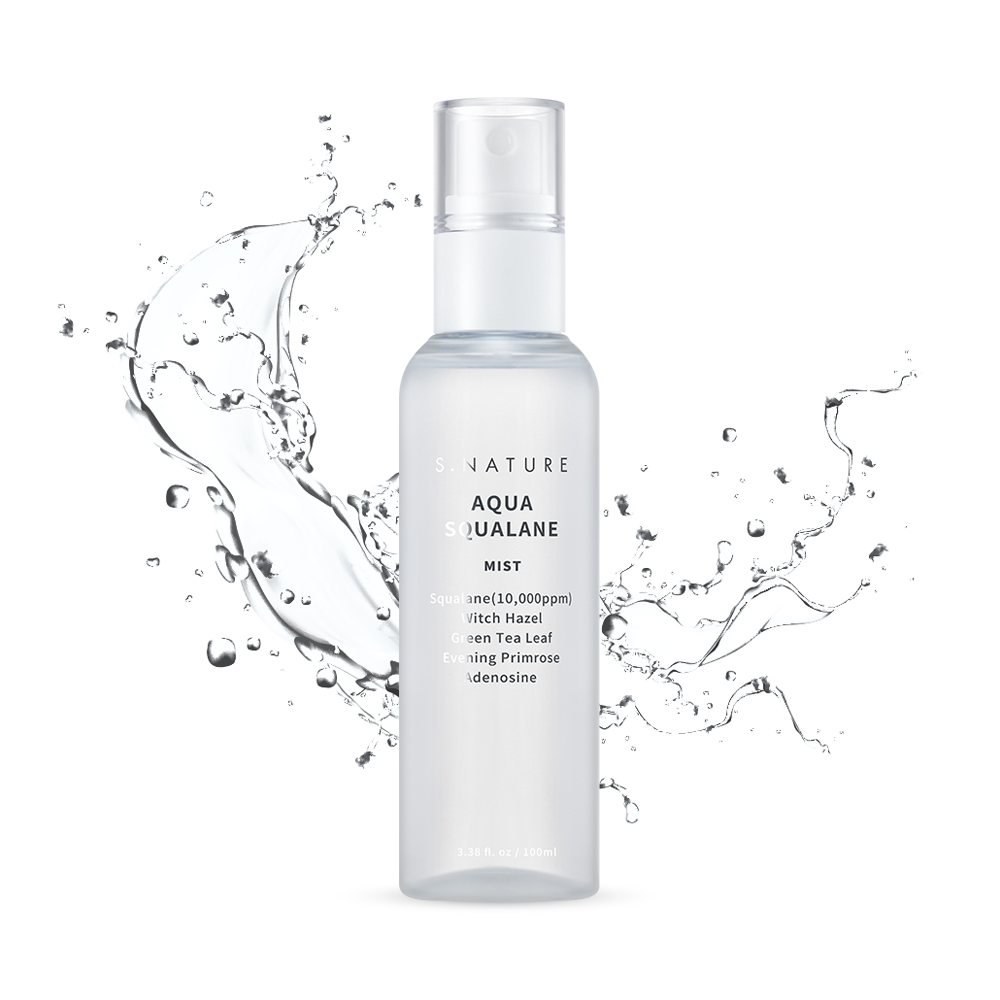 snature s.nature aqua squalane mist 3.38 fl. oz.