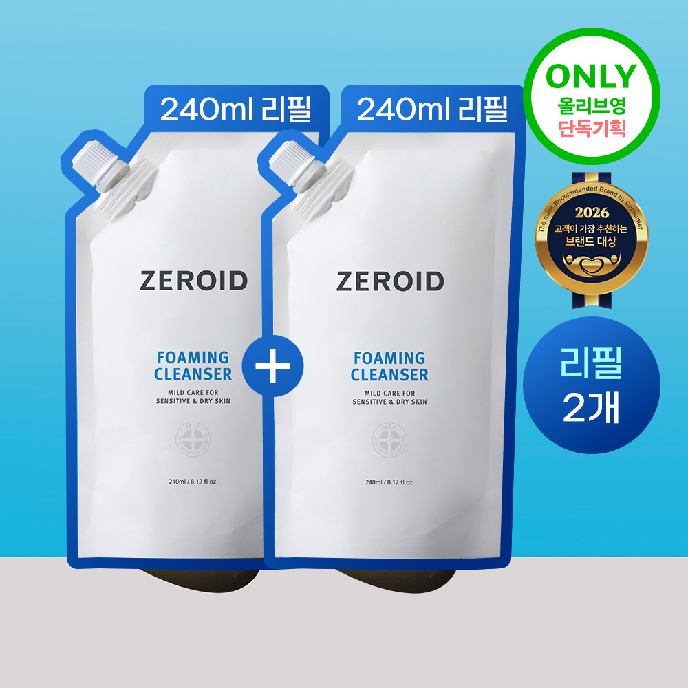 제로이드 제로이드 포밍 클렌저 리필