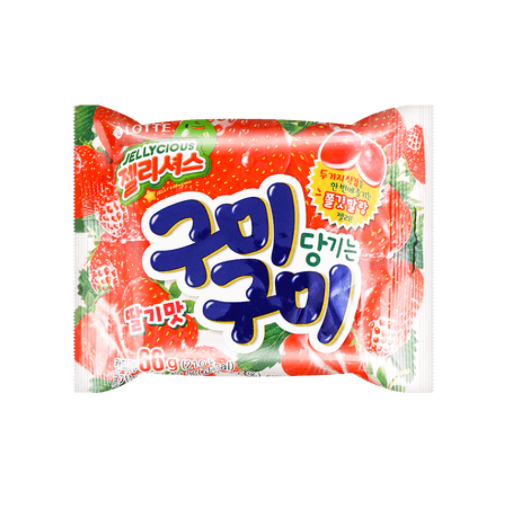 lotte lotte gummy gummy strawberry 2.33 oz.