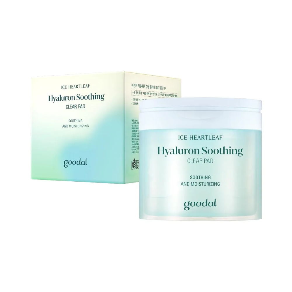 goodal goodal heartleaf hyaluron soothing clear pad 70ct 7.10 fl. oz.