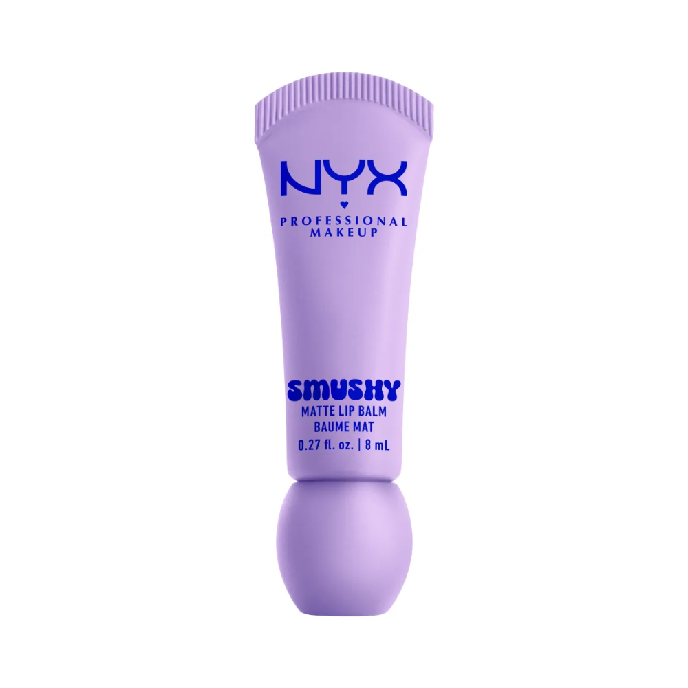 nyxprofessionalmakeup nyx professional makeup soft matte smushy smushy lip balm, soft diffused 0.27 fl. oz.