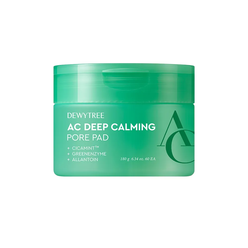 dewytree dewytree ac ctrl deep green calming pad 60ct 6.35 oz.