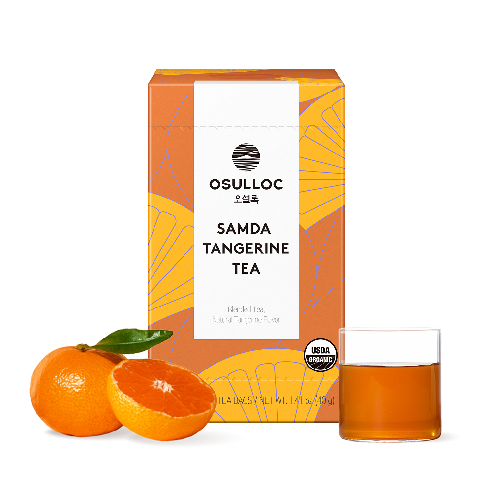 osulloc osulloc samda tangerine tea 0.07 oz. x 20ea