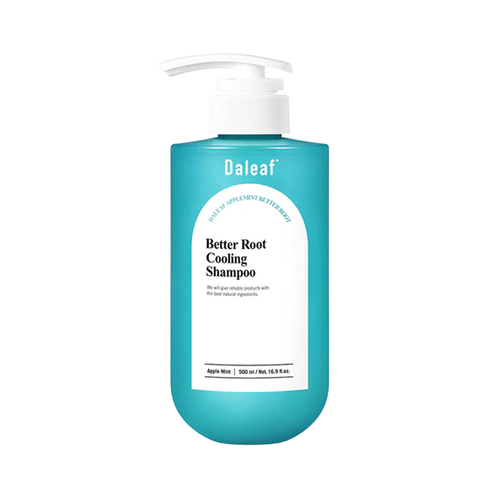 daleaf daleaf apple mint better root cooling shampoo 16.91 oz.