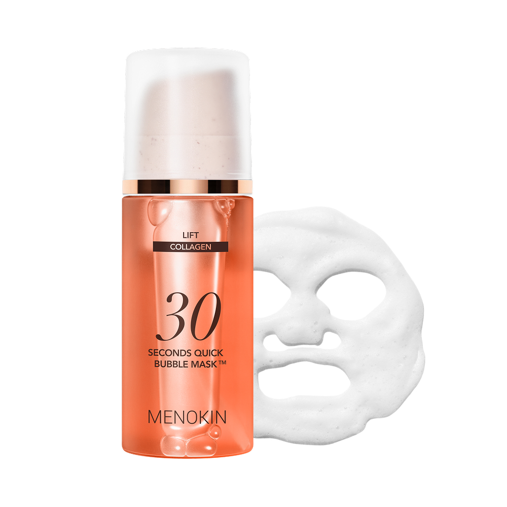 menokin menokin 30s quick bubble mask lift 3.21 fl. oz.
