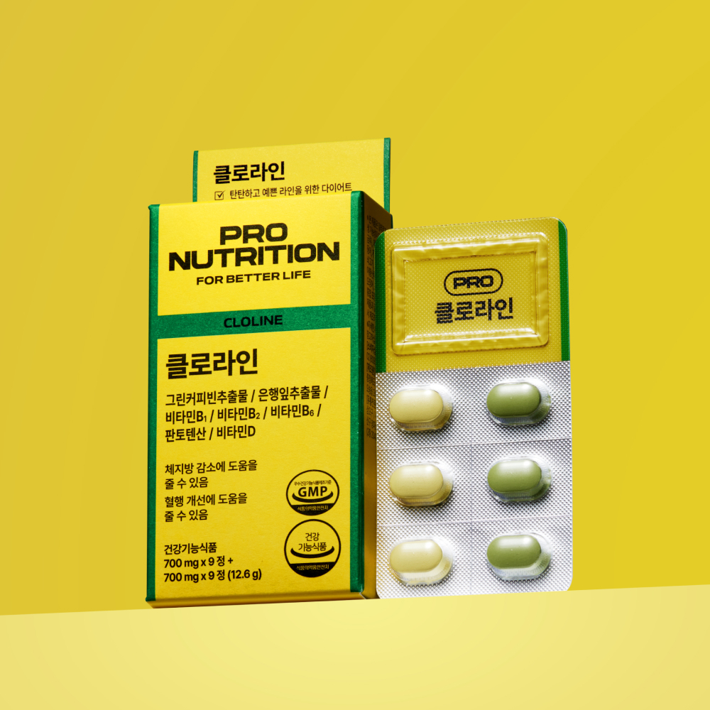 프로뉴트리션 프로뉴트리션 클로라인 700mg*9정+9정