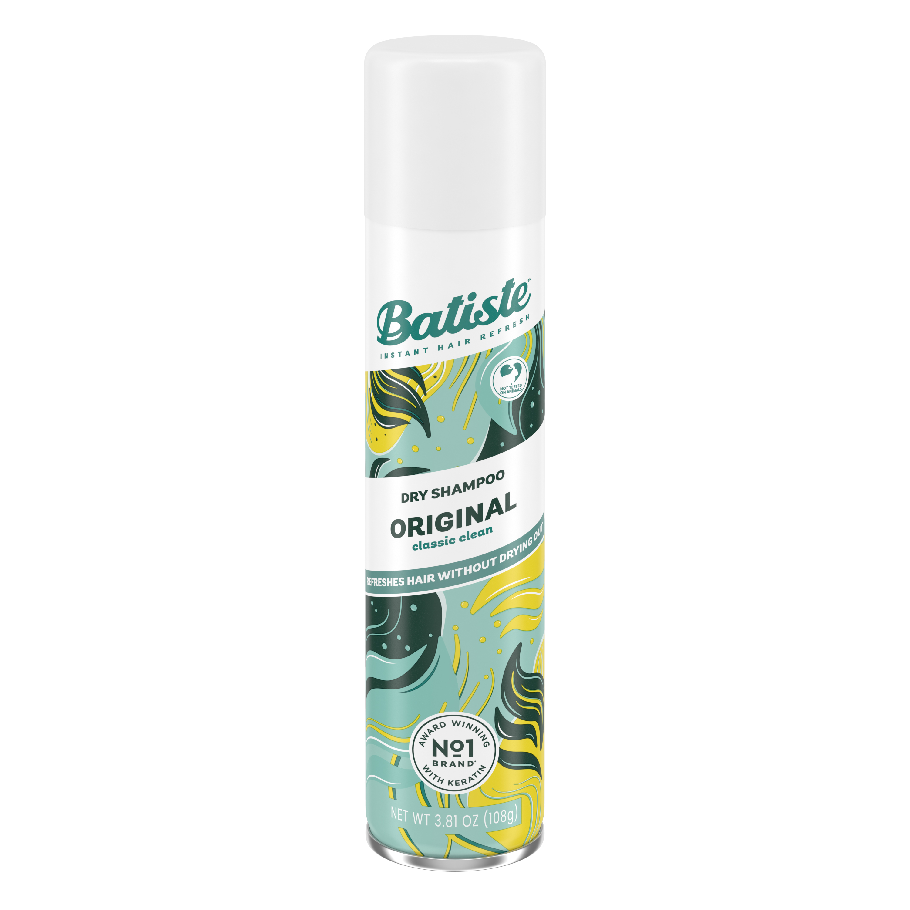 batiste batiste original dry shampoo classic clean scent 3.81 oz.
