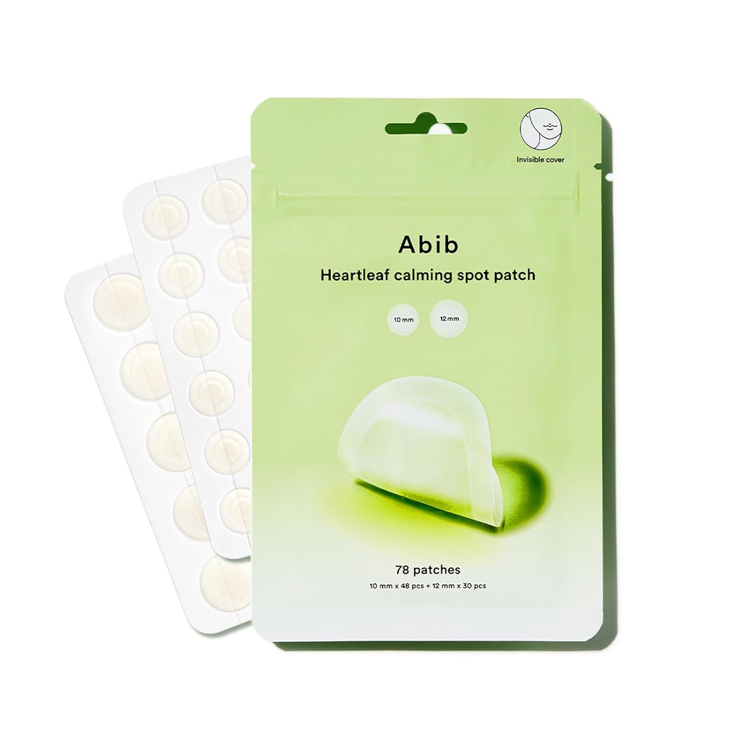 abib abib heartleaf calming spot patch 78 patches