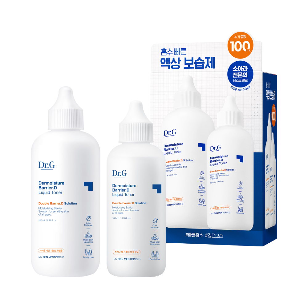 닥터지 닥터지 더모이스처 배리어 D 리퀴드 토너 200ml 기획 (+100ml) (2312)