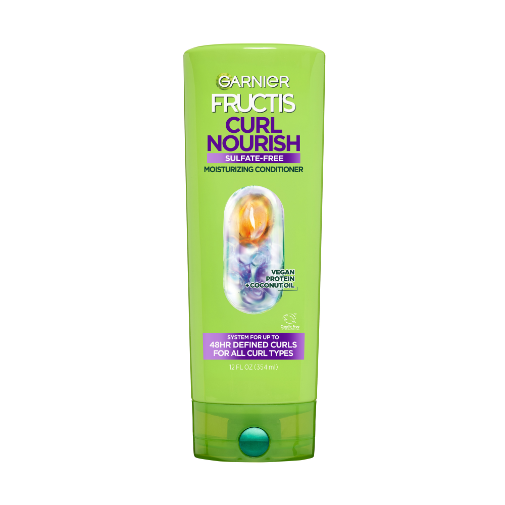 garnier garnier fructis curl nourish sulfate-free conditioner for all curl types 12 fl. oz.