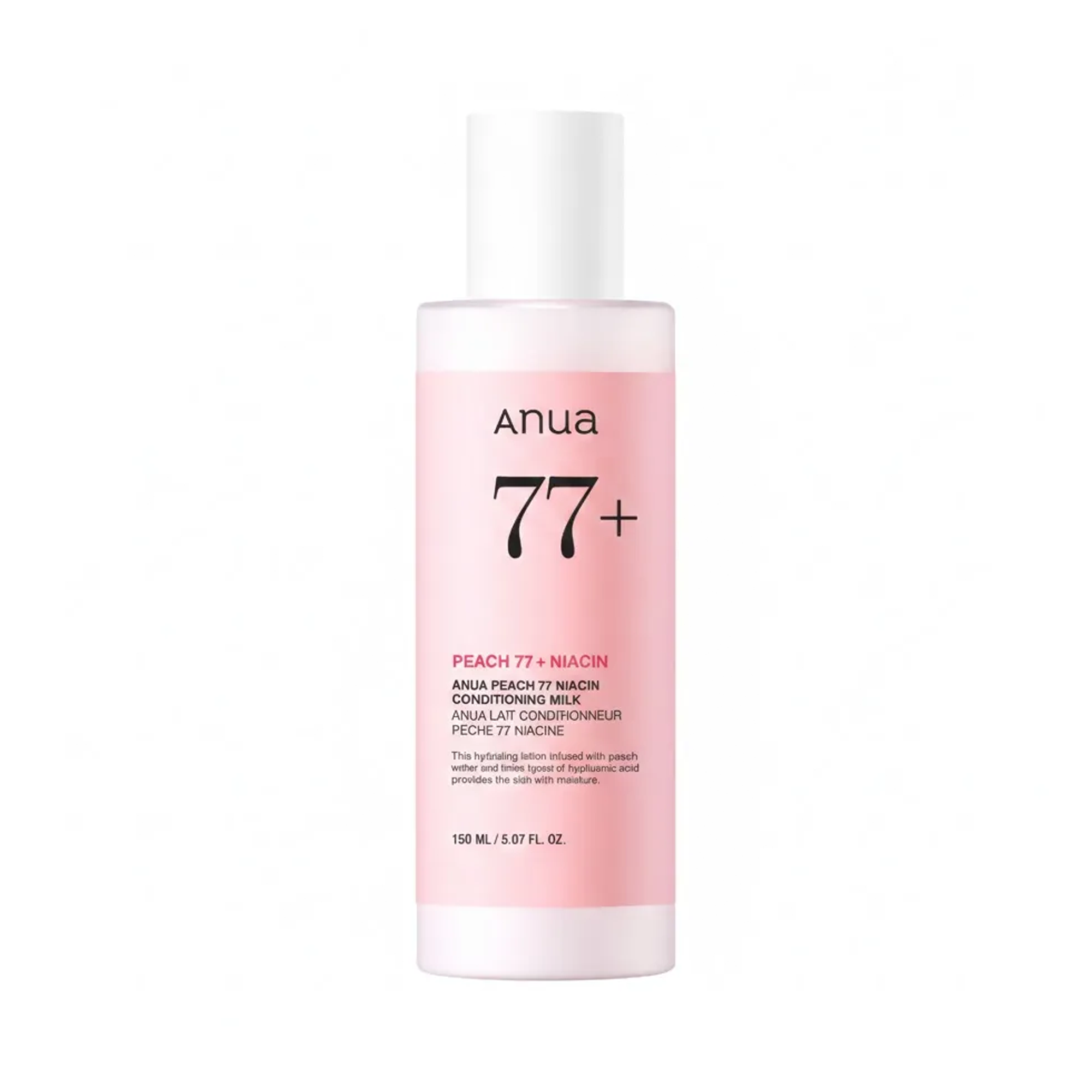 anua anua peach 77 niacin conditioning milk 5.07 fl. oz.
