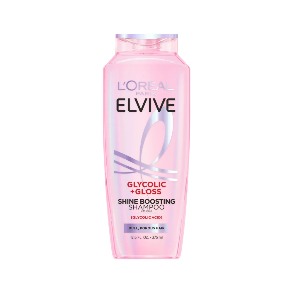 lorealparis l'oreal paris elvive glycolic gloss shine boosting shampoo 12.6 fl. oz.