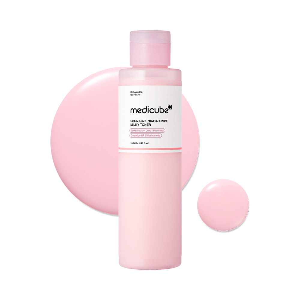 medicube medicube pdrn pink niacinamaide milky toner 5.07 fl. oz.