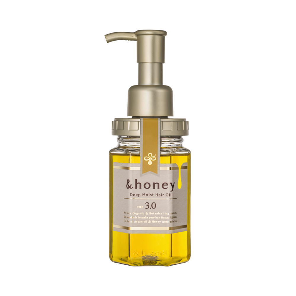 honey &honey deep moist hair oil 3.0, 3.38 fl. oz.