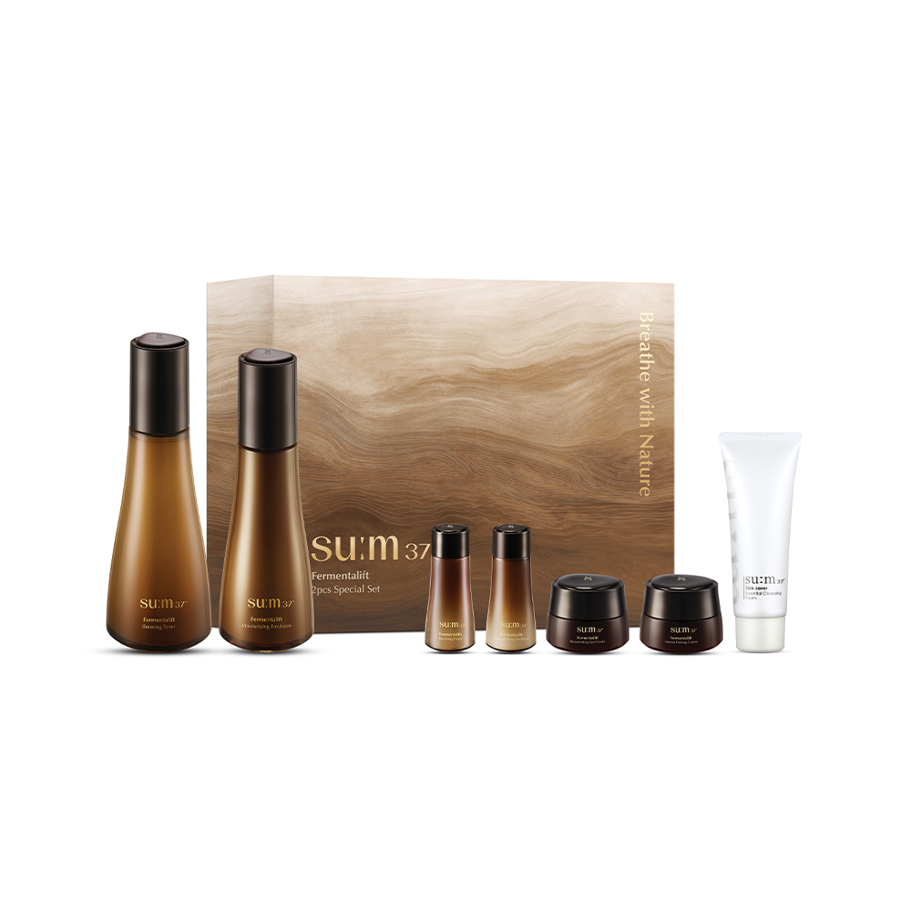 sum37 su:m37 fermentalift special set toner 5.07 fl. oz. + emulsion 4.3 fl. oz.
