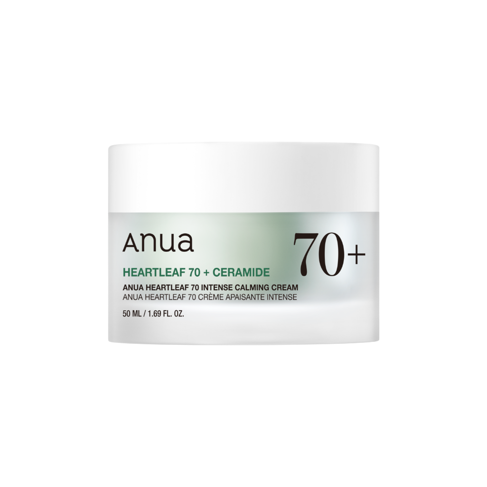 anua anua heartleaf 70 intense calming cream 1.69 fl. oz.