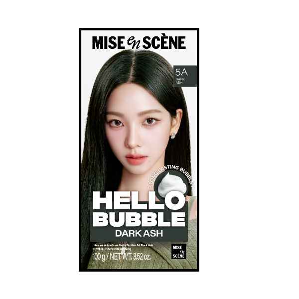 mise-en-scène mise-en-scène hello bubble 5a dark ash 3.52 oz.